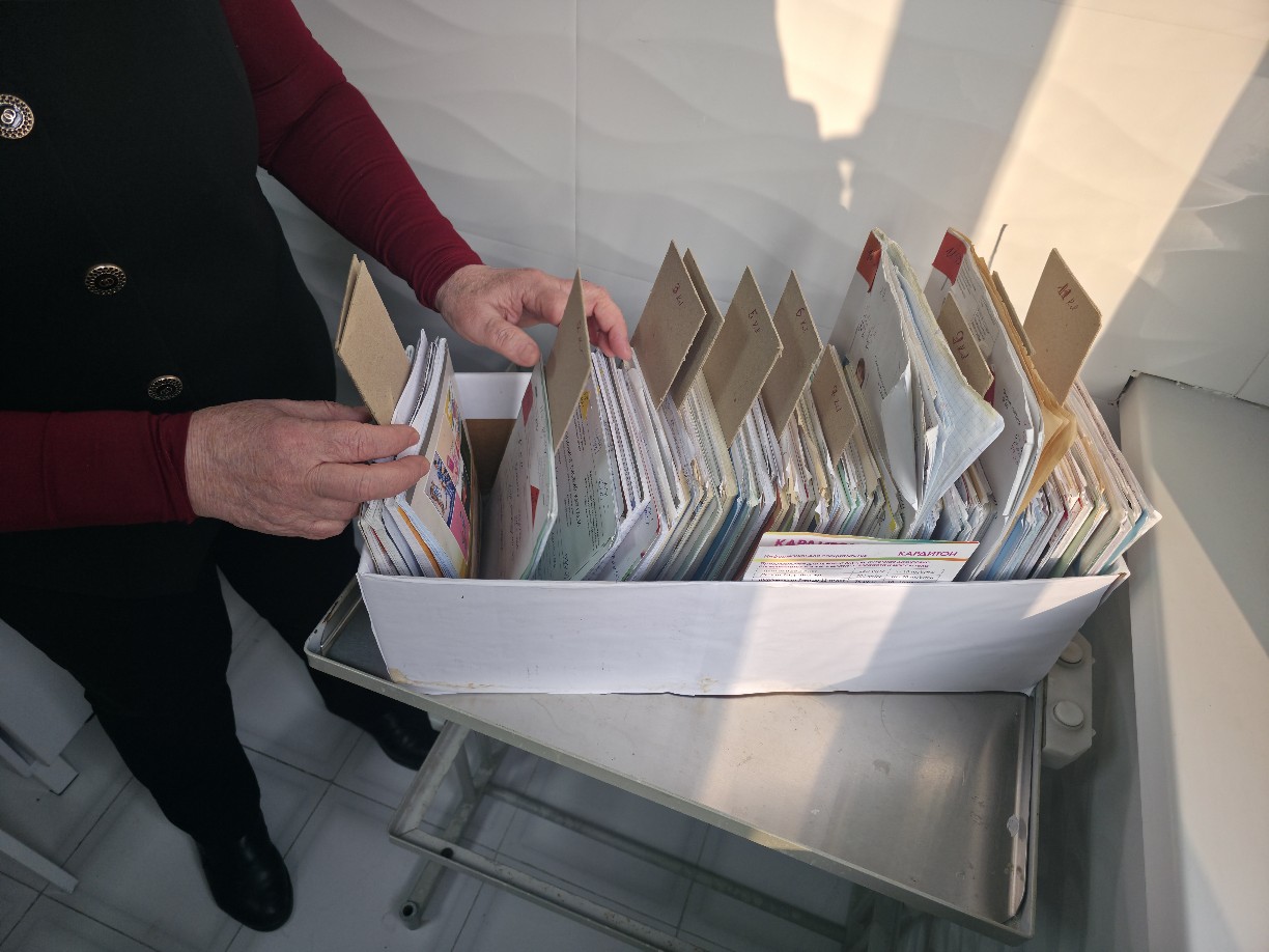 우즈베키스탄 학생들의 건강기록부